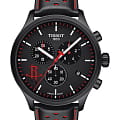 Tissot Tissot Chrono XL NBA Teams Houston Rockets T116.617.36.051.09 Chrono XL T1166173605109 кварцевые мужские часы черный циферблат, браслет кожаный — вид спереди